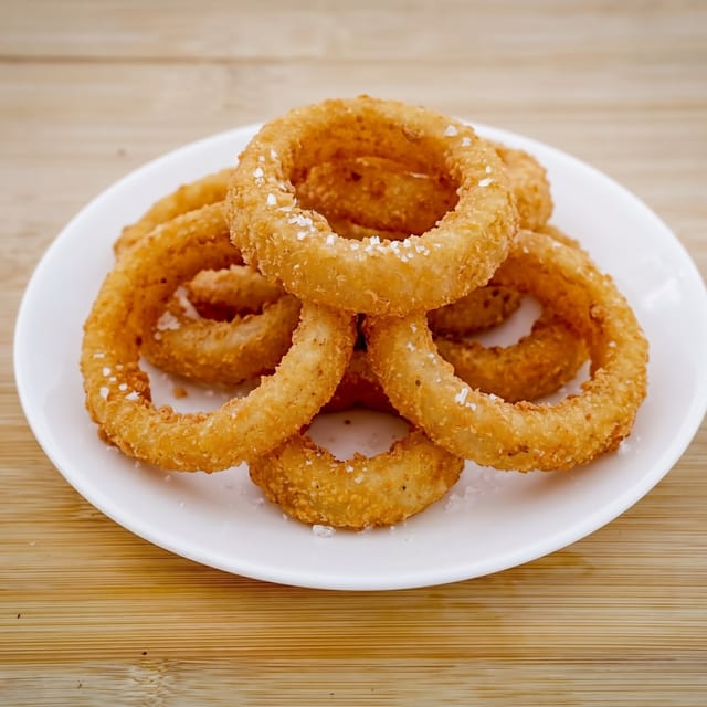 Peter's Homemade Onion Rings.